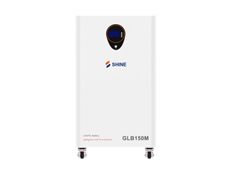 GLB150M pem teb Mounted Lithium Roj teeb 51.2V 300